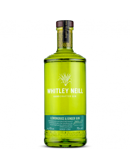 Gin Whitley Neill Lemongrass & Ginger, 43% alc., 0.7L, Anglia