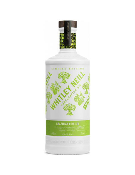 Gin Whitley Neill Brazilian Lime, 43% alc., 0.7L, England
