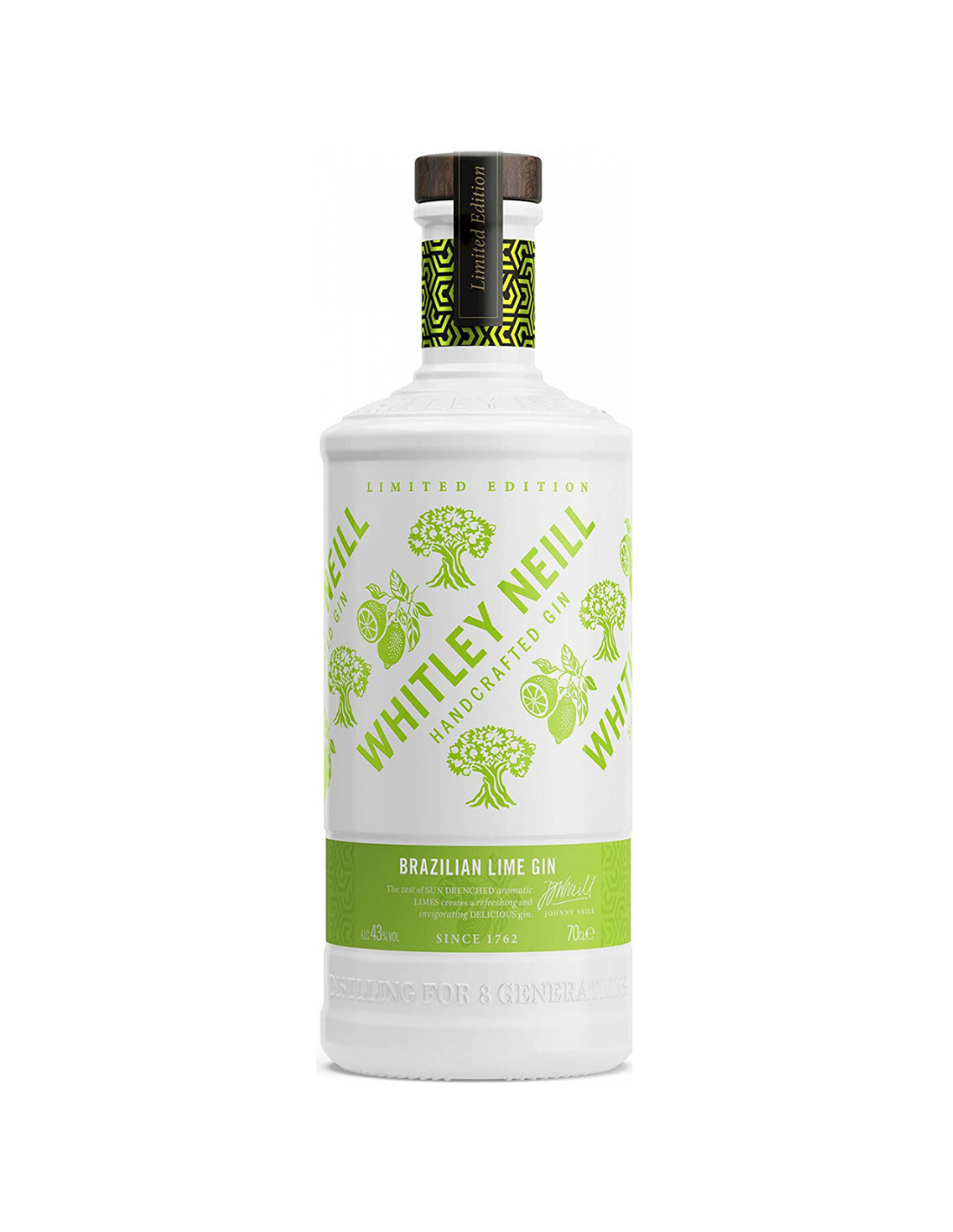 Gin Whitley Neill Brazilian Lime, 43% alc., 0.7L, Anglia alcooldiscount.ro