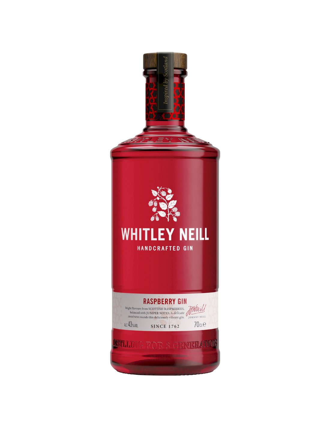Gin Whitley Neill Raspberry, 43% alc., 0.7L, Anglia alcooldiscount.ro