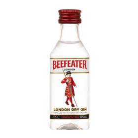 Gin Beefeater London Dry, 40% alc., 0.05L, Anglia