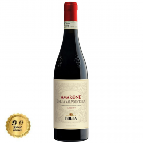 Red secco wine, Bolla Della Valpolicella, 0.75L, 16% alc., Italy