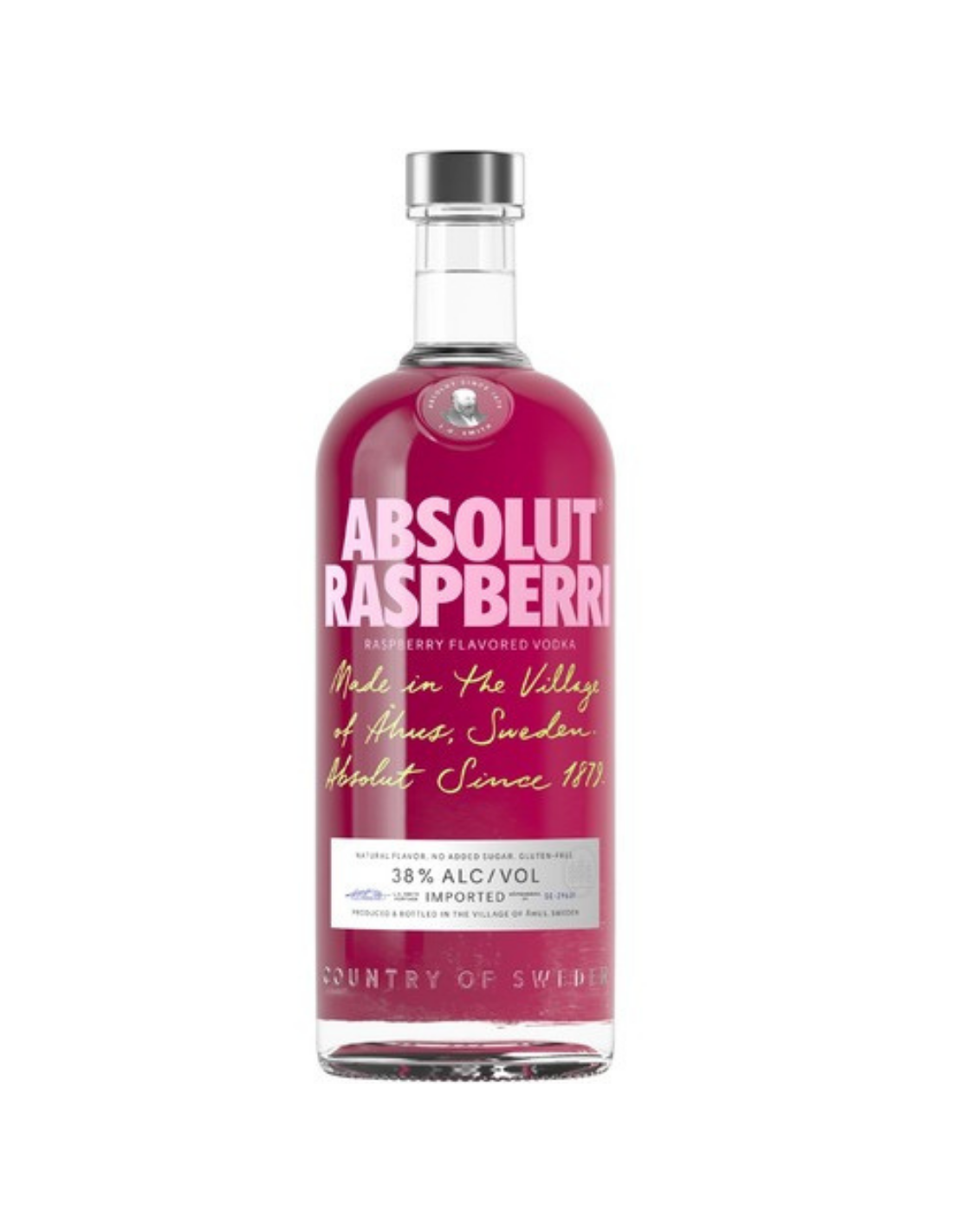 Vodca Absolut Raspberri, 0.7L, 38% alc., Suedia alcooldiscount.ro