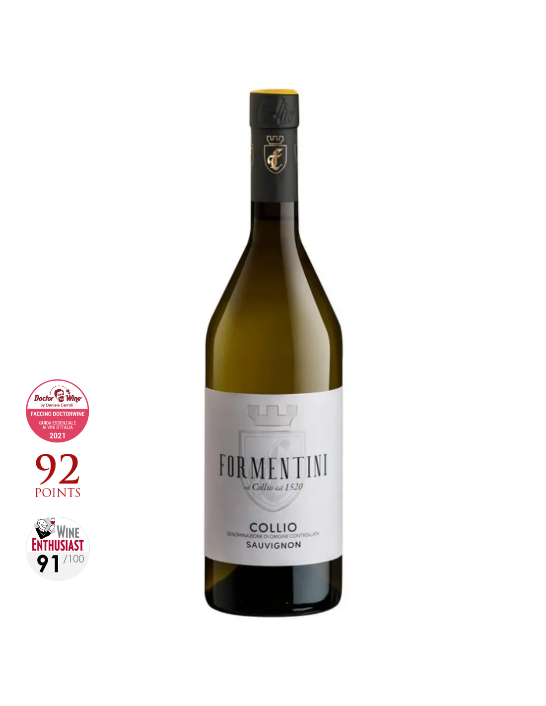 Vin alb sec, Sauvignon, Conti Formentini Collio, 0.75L, 13.5% alc., Italia alcooldiscount.ro