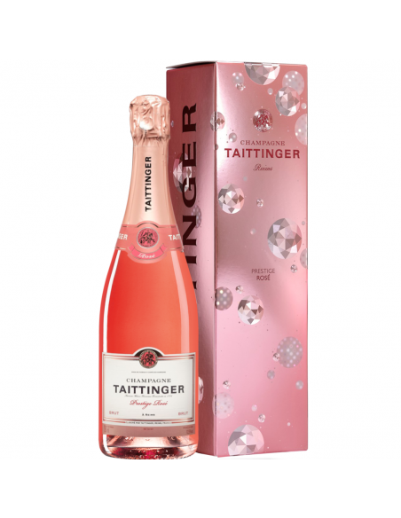 Champagne Taittinger Brut Prestige Rose 0.75L, 12% alc., France