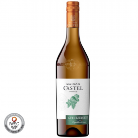 White wine Gewürztraminer, Maison Castel Pays d'Oc, 0.75L, 12.8% alc., France