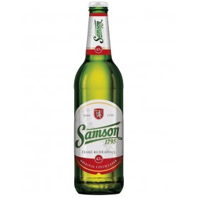 Samson 1795 Original Czech Lager Blonde Beer, 4.7% alc., 0.33L, Czech Republic