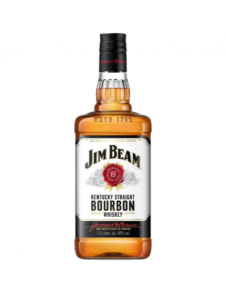 Whisky Jim Beam White Label, 1.5L, 40% alc., SUA