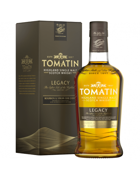 Whisky Single Malt Tomatin Legacy, 43% alc., 0.7L, Scotland