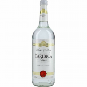 White rum Caribica White, 37.5% alc., 0.7L
