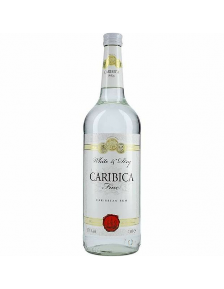 White rum Caribica White, 37.5% alc., 0.7L