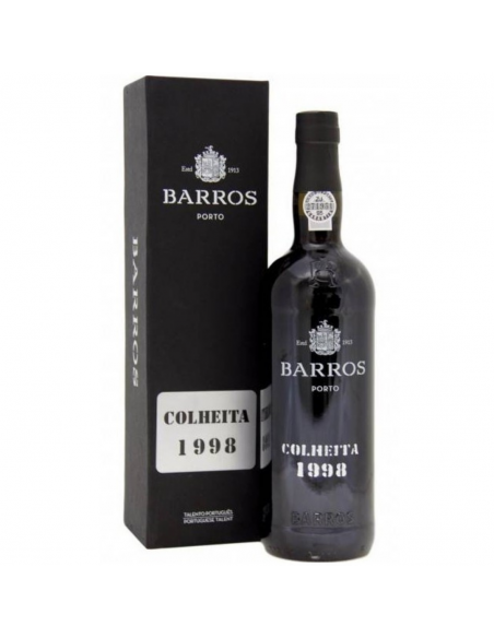 Porto red blended wine, Barros Colheita, 1998, 0.75L, 20% alc., Portugal