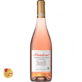 Montalcour Costieres de Nimes Rose Dry Wine, 0.75L, 13% alc., France