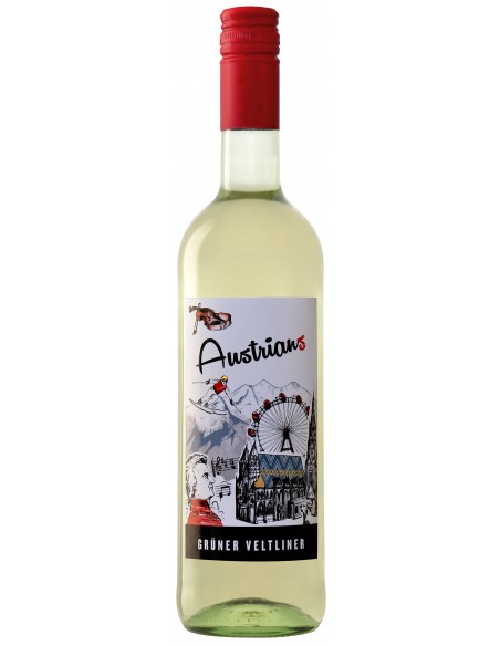 Gruner Veltliner, Austrians White Wine, 0.75L, 11.5% alc., Austria