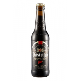 Kostritzer Black Filtered Beer, 4.8% alc., 0.33L, Germany