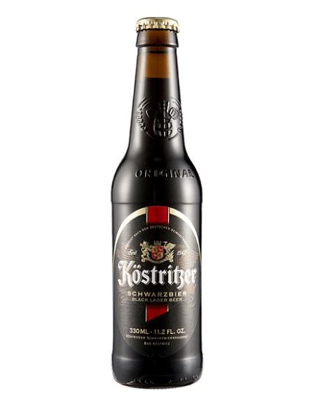 Kostritzer Black Filtered Beer, 4.8% alc., 0.33L, Germany