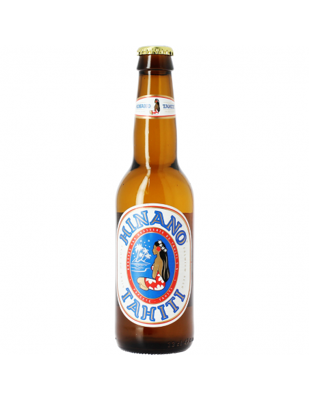 Hinano Tahiti Blonde Beer, 5% alc., 0.33L, France