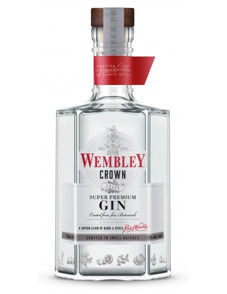 Wembley Crown Super Premium Gin, 40% alc., 0.7L, Romania