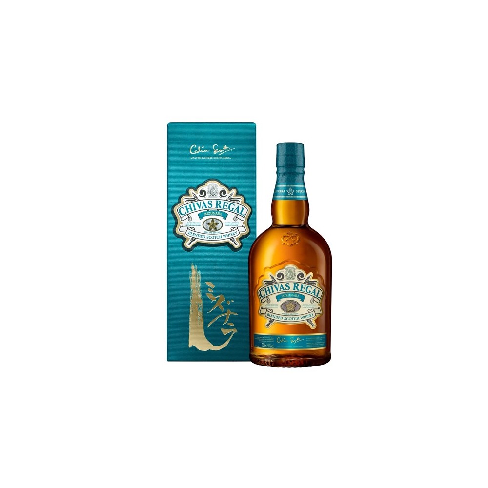 Whisky Chivas Regal Mizunara, 0.7L, 40% alc., Scotia 0.7L