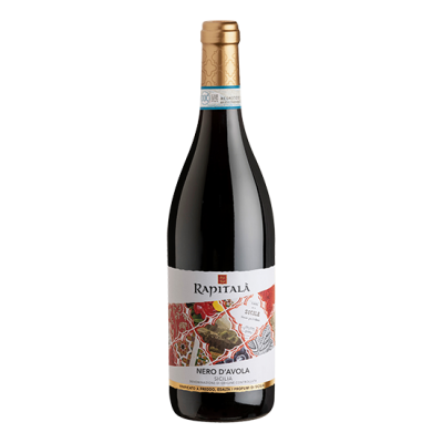 Vin rosu Nero d'Avola, Tenuta Rapitala Sicilia, 0.75L, 13.5% alc., Italia