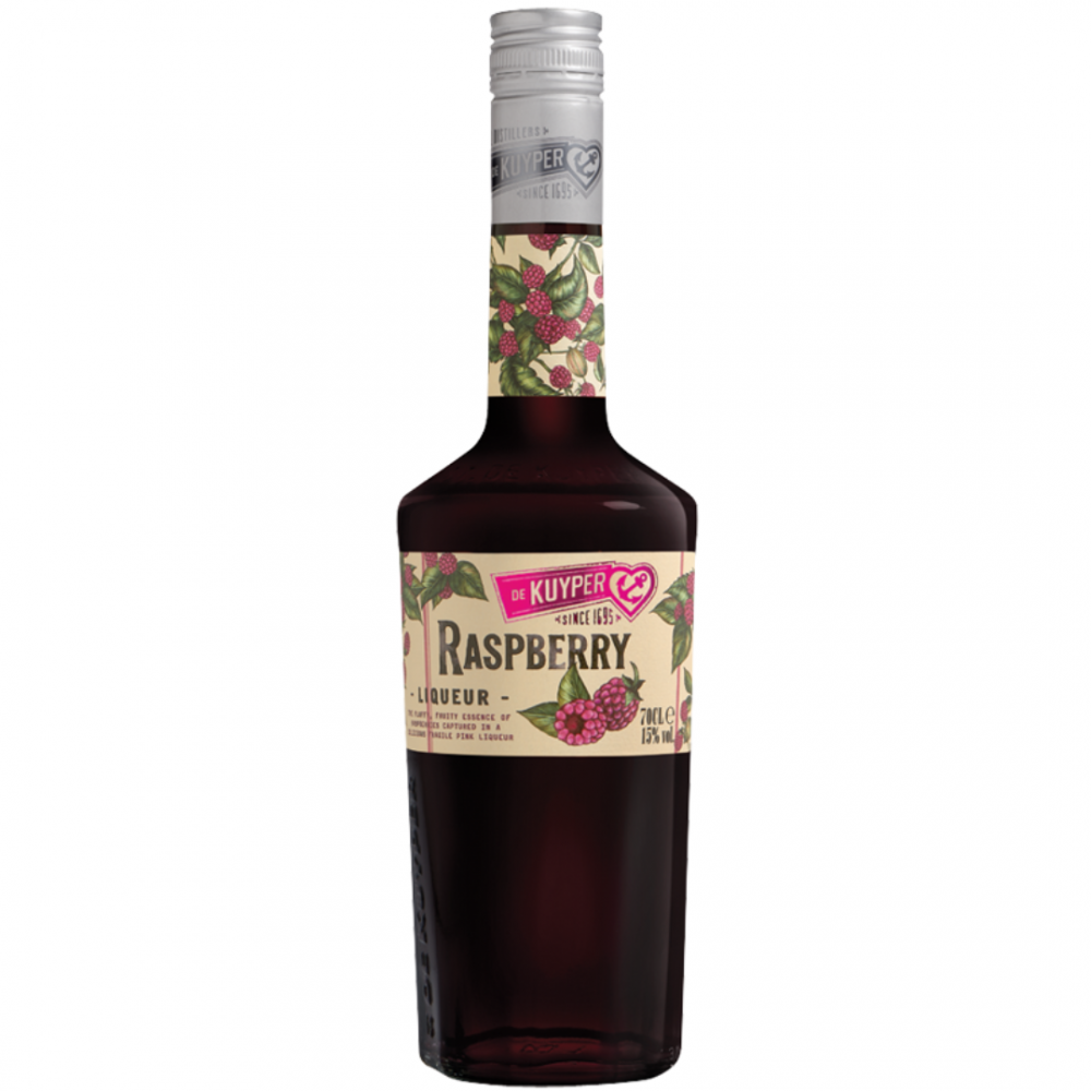 Lichior De Kuyper Raspberry, 15% alc., 0.7L, Olanda