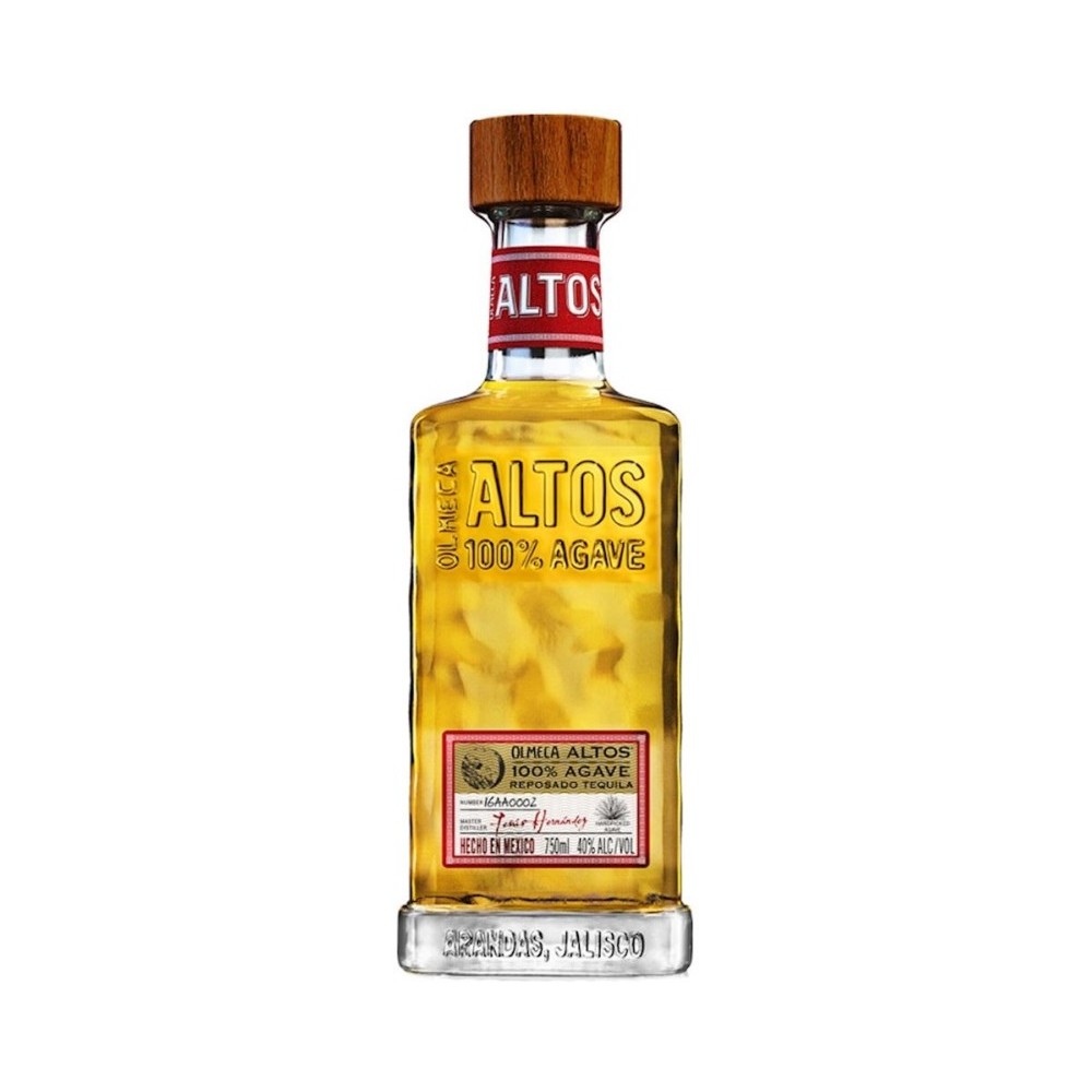 Tequila aurie Olmeca Altos Reposado, 0.7L, 38% alc., Mexic