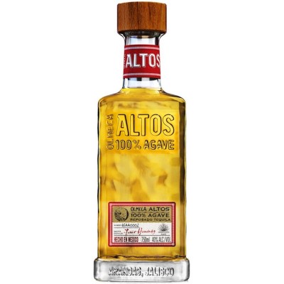 Olmeca Altos Reposado golden Tequila, 0.7L, 38% alc., Mexico