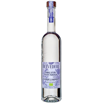 Belvedere Organic Infusions Blackberry & Lemongrass Vodka, 0.7L, 40% alc., Poland