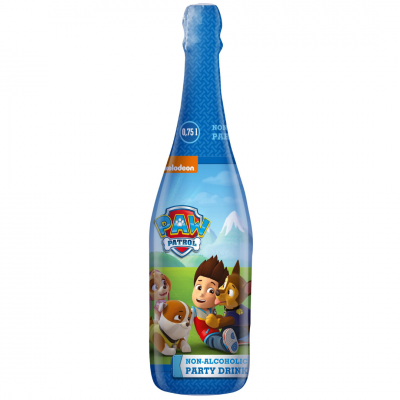 Vitapress Paw Patrol Champagne for children with apple taste, 0.75L, Hungary