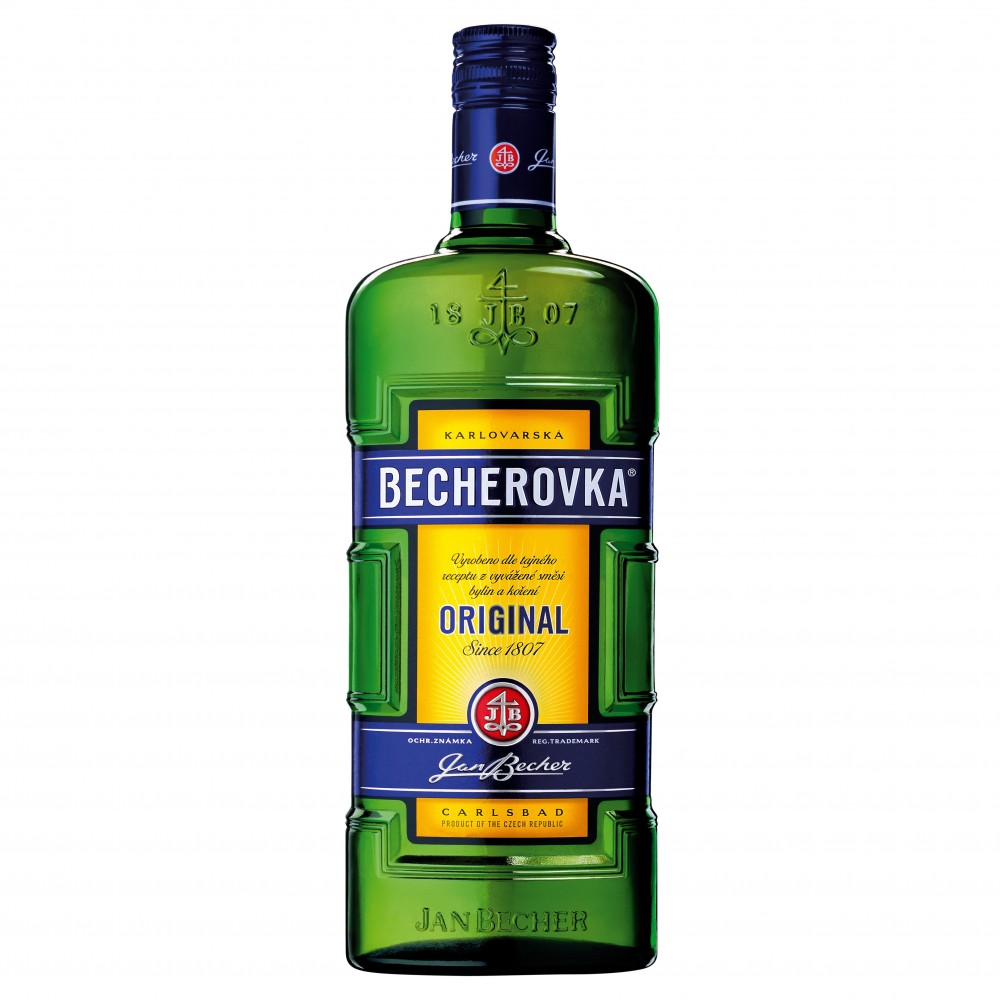Lichior Becherovka Original, 38% alc., 0.7L, Cehia 0.7L