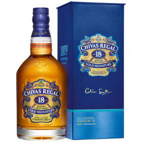 Blended Whisky Chivas Regal, 18 years, 40% alc., 0.7L, Scotland