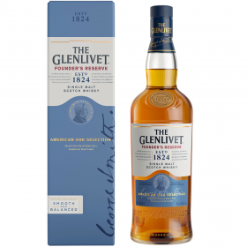 Whisky The Glenlivet Founder's Reserve, 40% alc., 0.7L, Scotland