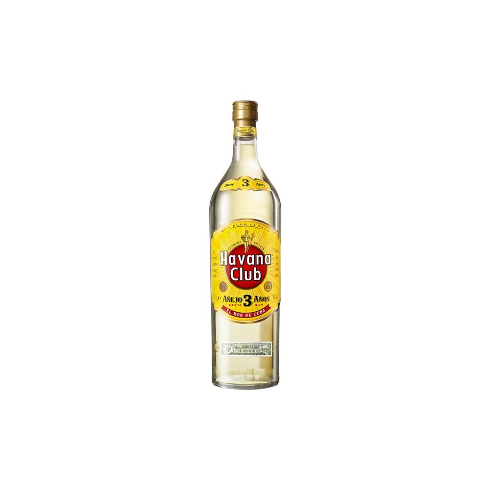 Rom alb Havana Club Anejo, 3 ani, 40% alc., 1L, Cuba