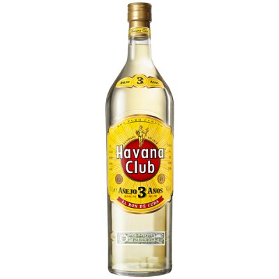 White rum Havana Club Anejo, 3 years, 40% alc., 1L, Cuba