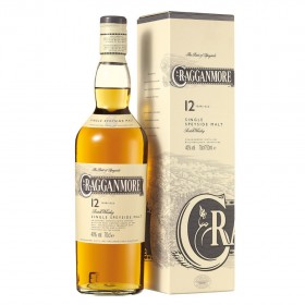 Whisky Single Malt Cragganmore, 12 years, 40% alc., 0.7L, Scotland
