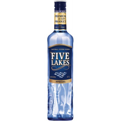 Vodka Five Lakes 0.7L, 40% alc.