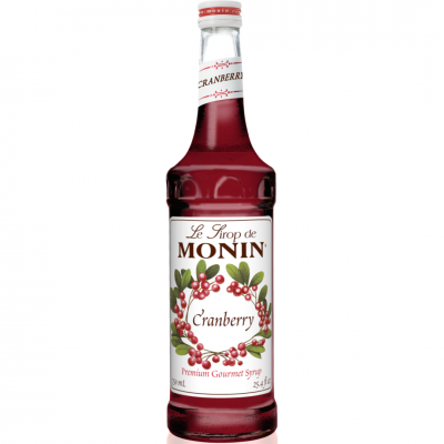 Cocktail syrup Monin Cranberry, 0.7L, France