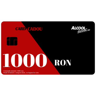 Gentleman Become virtue CARD CADOU 1000 RON | - Super-pret la Alcool Discount