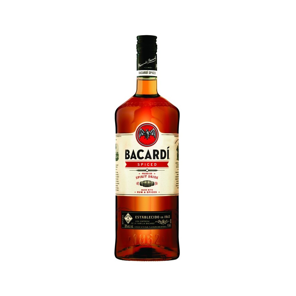 Rom Bacardi Spiced, 35% alc., 1.5L, Cuba 1.5L