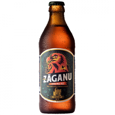 Bere ambra Zaganu India Pale Ale, 5.7% alc., 0.5L, Romania