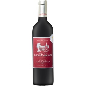 Red blended wine, Château Latour Camblanes Bordeaux, 0.75L, 13% alc., France