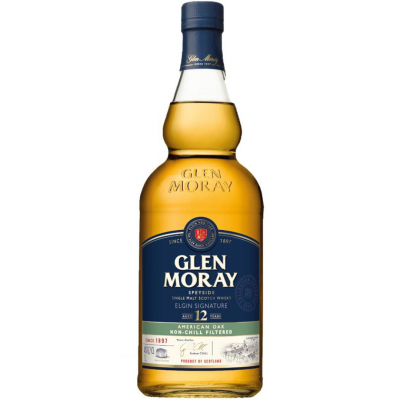 Whisky Glen Moray Elgin Signature 12 Years, 1L, 40% alc., Scotia