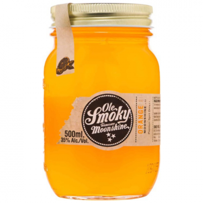 Lichior Ole Smoky Moonshine Orange, 35% alc., 0.5L, SUA