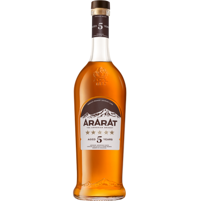 Ararat 5 Years Brandy, 40% alc., 0.7L, Armenia