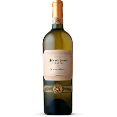 Vin alb sec, Sauvignon Blanc, Domeniul Coroanei Segarcea, 0.75L, 12.5% alc., Romania
