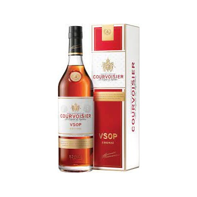 Courvoisier VSOP Cognac + Gift Box, 40% alc., 0.7L, France