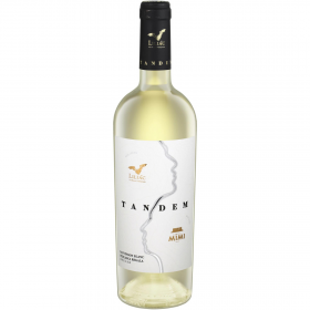 Vin alb sec Tandem, 0.75L, 12% alc., Republica Moldova