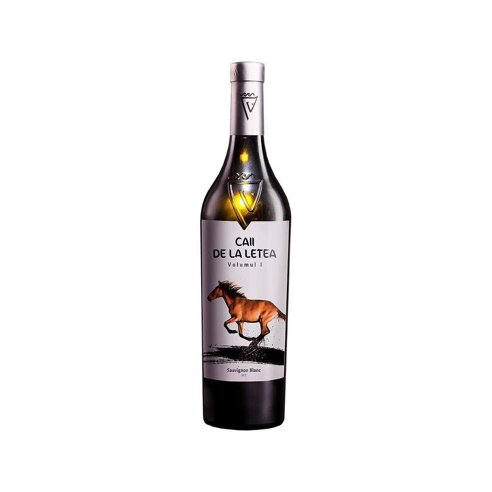 Vin alb sec, Sauvignon Blanc, Caii de la Letea, 0.75L, 13% alc., Romania