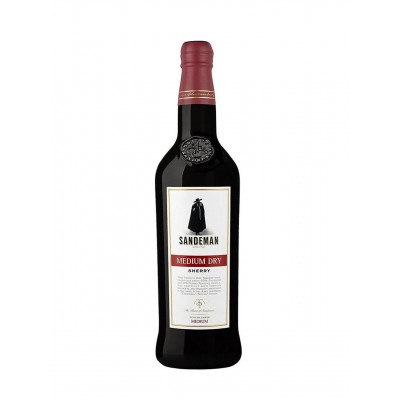 Vin alb Sandeman Medium Dry Sherry, 0.75L, 15% alc., Spania