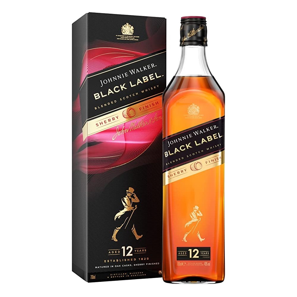Whisky Johnnie Walker Black Sherry Finish, 0.7L, 40% alc., Scotia